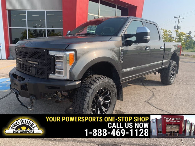  2019 Ford F-350 Platinum Diesel liftkit winch on 37’s in Cars & Trucks in Guelph