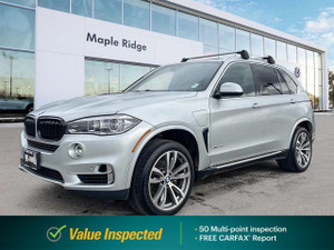 2017 BMW X5 XDrive40e | Accident Free | Heated Leather | Navigation | Sunroof | Park Sensors | AWD