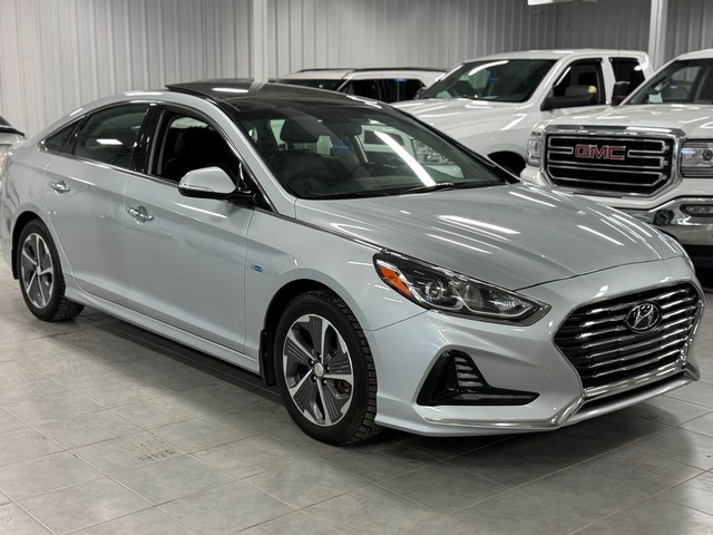 2018 Hyundai Sonata Hybrid GLS - CUIR - TOIT PANO - A VOIR !!! in Cars & Trucks in Laval / North Shore - Image 3