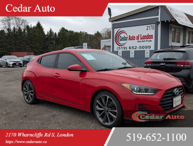 2019 Hyundai Veloster 2 YEAR POWERTRAIN WARRANTY | 2.0 GL Automa in Cars & Trucks in London - Image 2