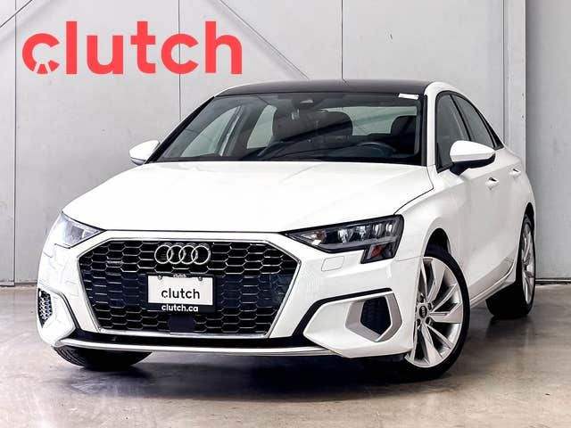 2023 Audi A3 Komfort AWD w/ Apple CarPlay, Heated Front Seats, R in Cars & Trucks in City of Toronto