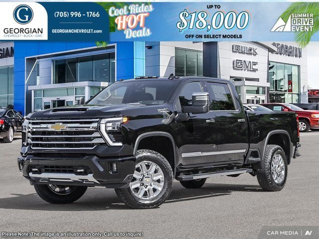 2025 Chevrolet Silverado 3500HD High Country- Power Sunroof in Cars & Trucks in Barrie