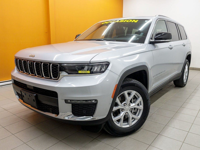 Jeep Grand Cherokee L LIMITED 4X4 *TOIT 7 PLACES NAV SIÈGES VENT in Cars & Trucks in Laurentides