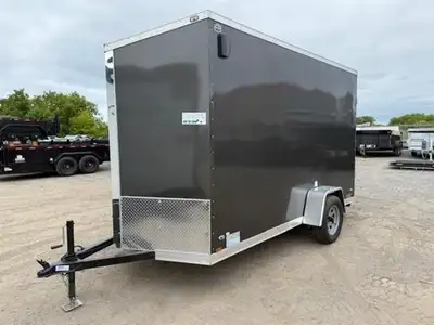 2025 Forest River 6X12 single axle Commercial Grade Pro series Cargo Trailer. This comes packed with...