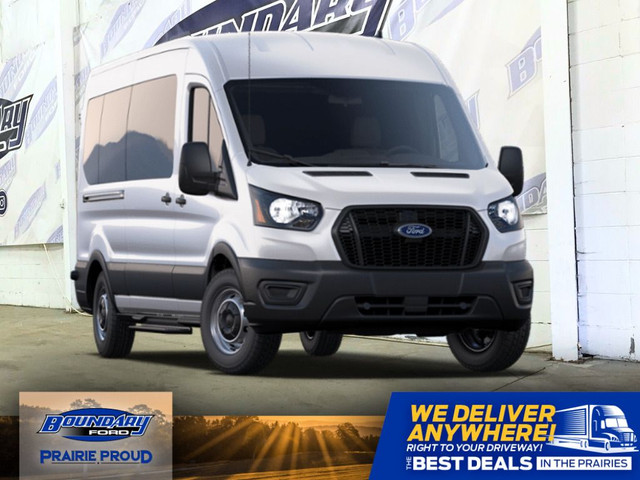 2025 Ford Transit Passenger Wagon XL | 9550# GVWR PKG | 15 PASSE in Cars & Trucks in Lloydminster