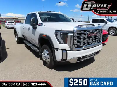 The 2024 GMC Sierra 3500HD Denali Dual Rear Wheel blends Duramax diesel performance with a remarkabl...