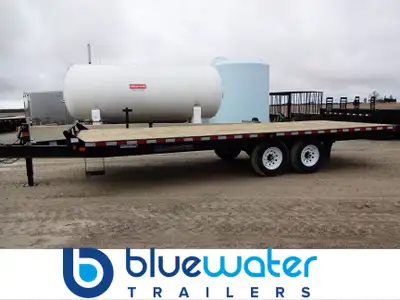 Canada Trailers Flat Bed Trailers 102in. x 20' starting at $15,565.00 ! Models Built To Order (start...