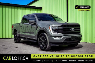 2021 Ford F-150 Lariat • COOLED LEATHER • B&O AUDIO • RUNNING BO
