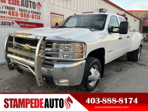 2009 Chevrolet Silverado 3500 DUALLY DURAMAX 6.6L DIESEL 4X4 8 FOOT BED CREW CAB