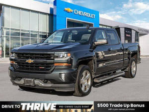 2018 Chevrolet Silverado 1500 LT | One Owner | Z71 Pkg | Leather Bench Seat | Side Steps | Park Assist