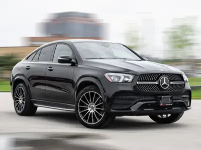 2023 Mercedes Benz GLE 450 Coupe Amg pkg Black Exterior on Beige Interior comes with Navigation, Pan...