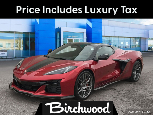 2025 Chevrolet Corvette Z06 2LZ Finance as low as 1.99%! $17K of in Cars & Trucks in Winnipeg