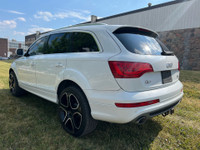 2014 AUDI Q7 3.0L TDI QUATTRO DIESEL. TECHNIK EDITION. S-LINE. MINT CONDITION. PEARL WHITE ON BROWN... (image 6)