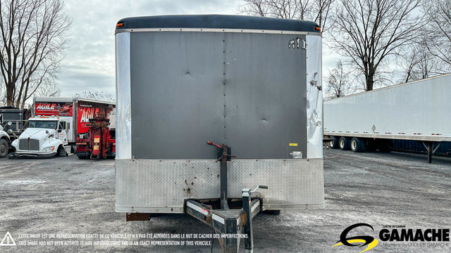 2008 MTI 14' CARGO TRAILER MTT8.514TA4 REMORQUE FERMEE in Heavy Equipment in Moncton - Image 2