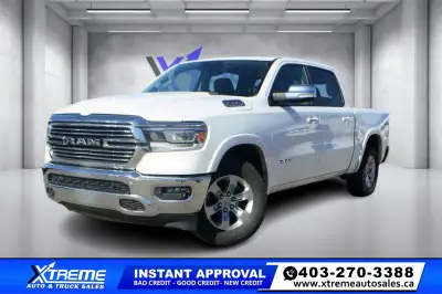 FINANCING AVAILABLE Vehicle has Minor Hail Damage 2022 Ram 1500 Laramie Crew Cab 4X4 * Hail Sale! We...