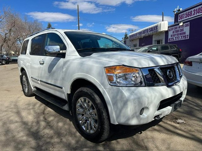 2015 NISSAN ARMADA PLATINUM EDITION 4WD 8 SEATER FULLY LOADED!!!
