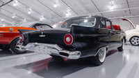 This stunning tribute 1957 E-Thunderbird, a true black beauty with a rich history, was originally ac... (image 5)