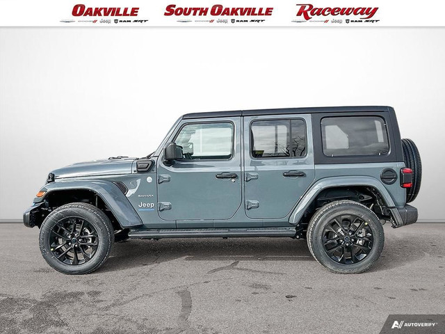 2024 Jeep Wrangler 4DR SAHARA | DEMO | HYBRID | NAV | PREMIUM AU in Cars & Trucks in Oakville / Halton Region - Image 3