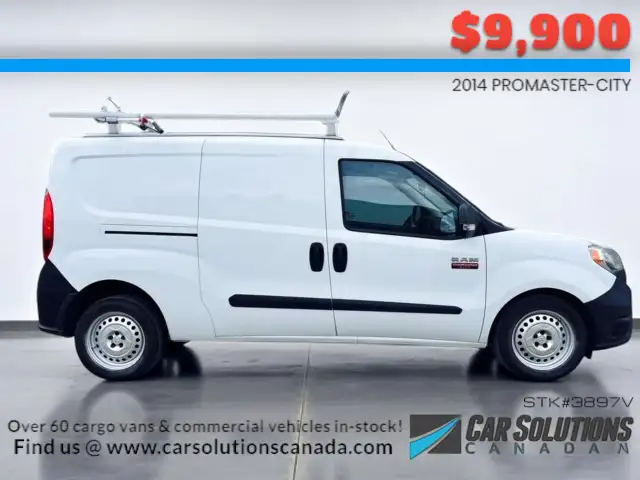 2015 RAM PROMASTER CITY - CARGO VAN ST in Cars & Trucks in City of Toronto - Image 2