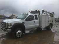 2008 Ford 4X4 Dually Extended Cab Mechanics Truck F550