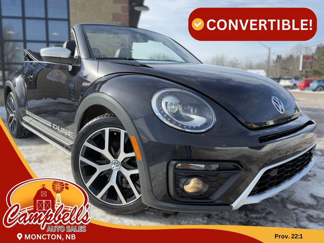 2019 Volkswagen Beetle 2.0 TSI Dune Power Convertible! NAV! H... in Cars & Trucks in Moncton