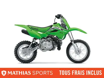 Concessionnaire des véhicules neufs et d'occasion. Motocross KAWASAKI KLX110R L 2025 Comme moto conv...