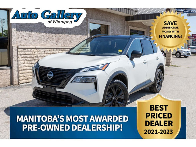 2023 Nissan Rogue SV AWD MIDNIGHT ED | PANROOF | 360 CAM | LEATH in Cars & Trucks in Winnipeg