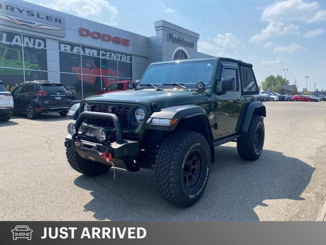 2023 Jeep Wrangler Willys Sport 2Door 4x4 Auto Nav Capable Hard in Cars & Trucks in St. Albert