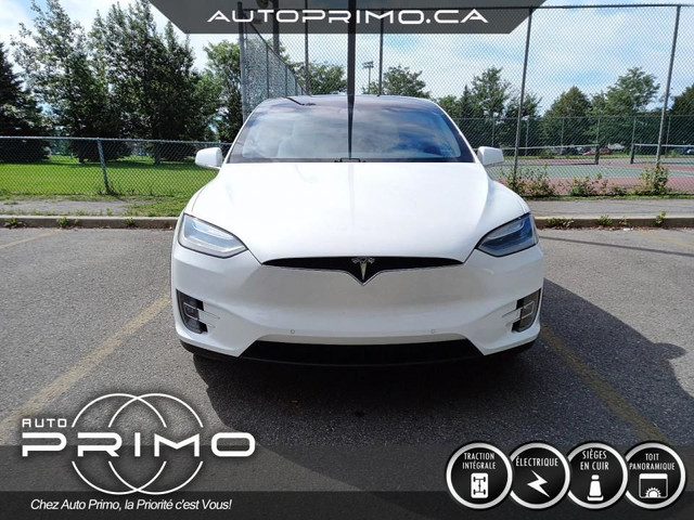 2017 Tesla Model X 90D 413Kms AWD Cuir Blanc Toit Panoramique Na in Cars & Trucks in Laval / North Shore - Image 2