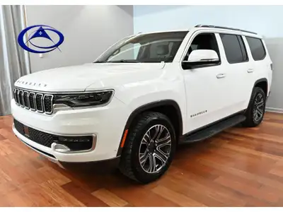 JEEP WAGONEER SERIES 3 4X4, MOTEUR V8 5.7L A/ETORQUE, AUTOMATIQUE 8 VITESSE, SIEGES CUIR CHAUFFANTS...