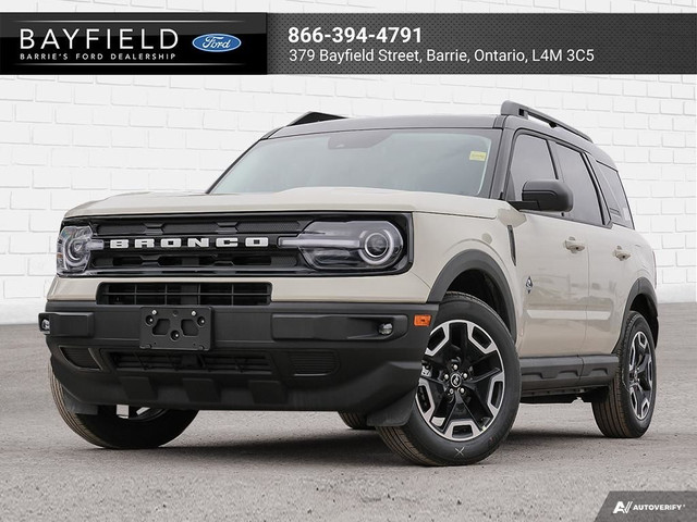 2024 Ford BRONCO SPORT OUTER BANKS in Cars & Trucks in Barrie