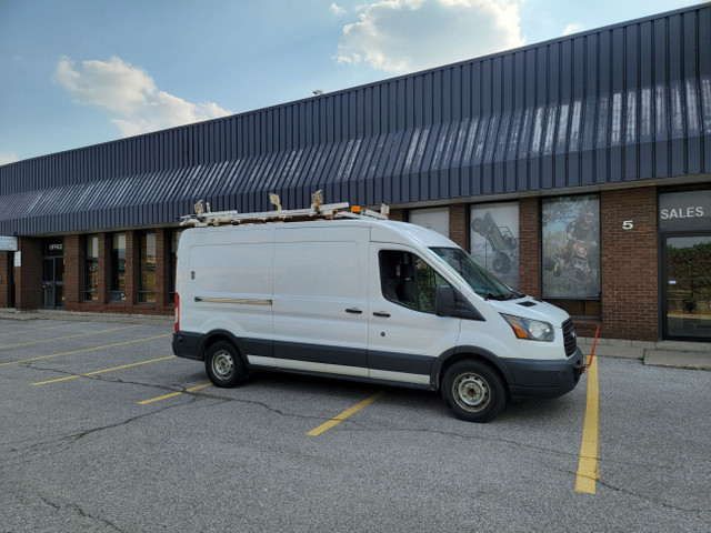 2015 Ford Transit Cargo Van MED ROOF!!! READY FOR WORK!!! in Cars & Trucks in City of Toronto - Image 2