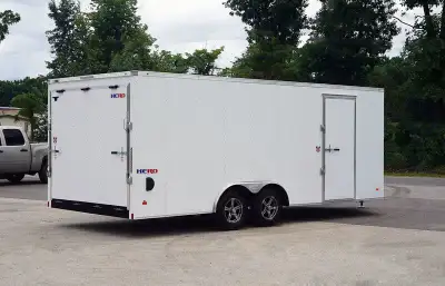 Miska Hero 8.5'x20' Tandem Axle Enclosed Car Hauler/Cargo Trailer Get Premium Construction at an Ent...