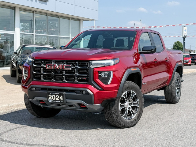2024 GMC Canyon AT4 2.7L 4CYL AT4 4X4 WITH OEM 2" FACTORY LIF... in Cars & Trucks in Ottawa