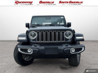 2025 JEEP WRANGLER 4 DOOR SAHARA 4X4 Black Exterior Black McKinley Leather Trimmed Seats 3.6L V6 Eng... (image 1)