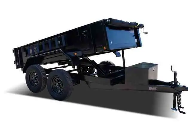 FOREST RIVER DUMP FARLPS 5X10 TANDEM AXLE in Cargo & Utility Trailers in Peterborough - Image 2
