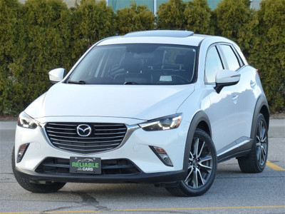 2016 Mazda CX-3 GT | AWD | Navi | Leather | Hud | Back-Cam | Loa