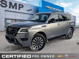 2023 Nissan Armada SL | 4X4 | Leather | Sunroof | Remote Start | 3rd Row Seat | Tow Pkg