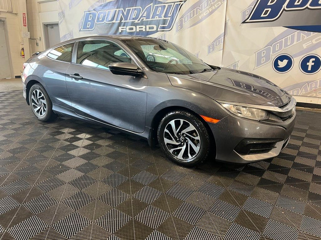 2016 Honda Civic Coupe LX 2.0 VTEC FWD | COUPE | AUTO | HTD CLOT in Cars & Trucks in Lloydminster - Image 2