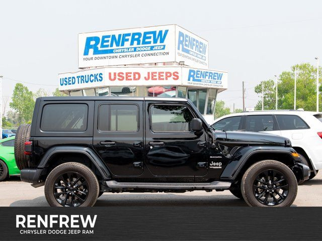 2021 Jeep Wrangler Unlimited Sahara, Turbo, Remote Start, Nav in Cars & Trucks in Calgary