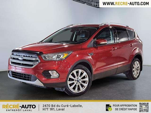 2017 Ford Escape TITANIUM | 4WD | TOIT PANO | CUIR | AUDIO SONY dans Autos et camions  à Laval/Rive Nord