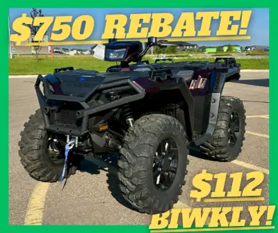 PAYMENTS AS LOW AS $112 BI-WEEKLY! INCLUDES $750 CUSTOMER CASH REDUCTION UNTIL JULY 31st! THE MOST C...
