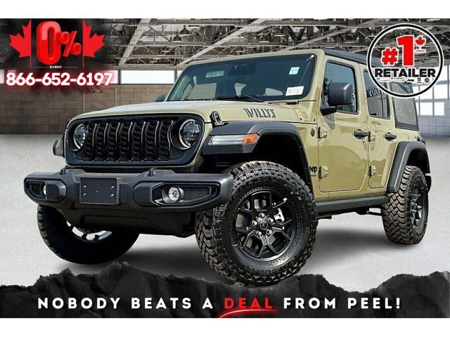 2025 Jeep Wrangler Willys in Cars & Trucks in Mississauga / Peel Region