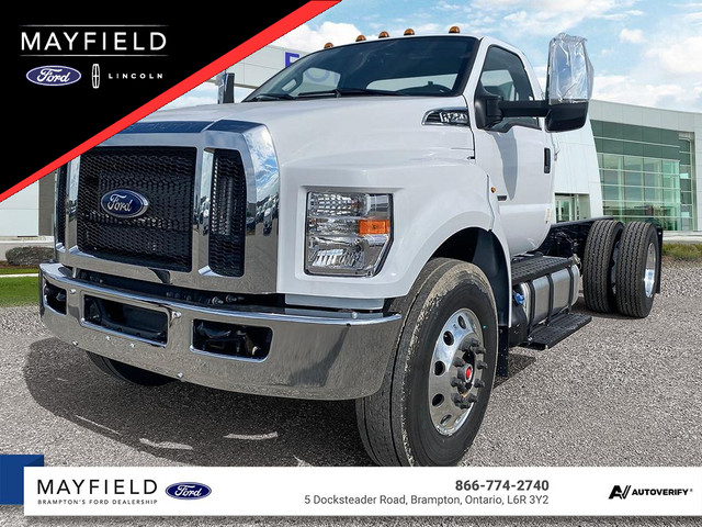 2025 Ford F750 Chassis Truck 108" CAB TO AXLE - 33,000 GVWR in Cars & Trucks in Mississauga / Peel Region