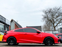Honda Civic Si 2DR - 205HP - 6 Speed Manual - Rallye Red Exterior on Black Interior - Carfax Verifie... (image 5)