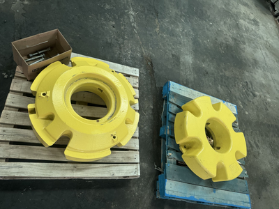 2 John Deere Wheel Weights. 625KG each $3000 each Part # R553540 Call Riley anytime 403-627-9817 Loc...