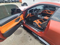 NOT A WRAP THIS IS REAL INDIVIDUAL COLOR RR BLK M FORGED Z02 - FROZEN ORANGE 6 SPEED MANUAL ULTIMATE... (image 8)