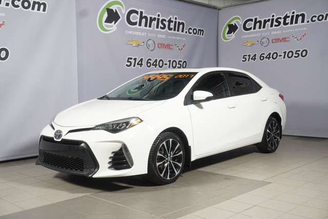 2017 Toyota Corolla SE SUNROOF SIEGE EN CUIR/TISSUS CHAFF. CAM D in Cars & Trucks in City of Montréal
