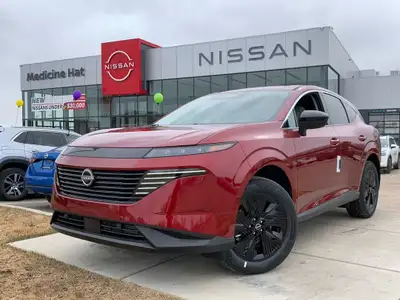 Introducing the all new 2025 Nissan Murano SV AWD in Scarlet Ember, with a super-efficient 2.0L four...