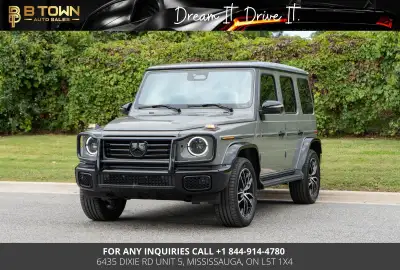 2025 Mercedes-Benz G550 THIS CAR HAS MANUFACTURER WARRANTY UNTIL MAY 2025 / UPTO 80,000KM. The New 2...